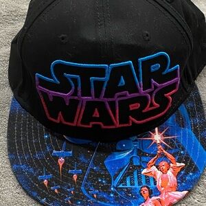 Lucasfilm Star Wars Black & Blue Adjustable SnapBack Hat